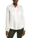 Derek Lam 10 Crosby Lorena Satin Button-front Blouse