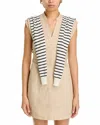 Derek Lam 10 Crosby Lotte Mixed Media Dress In Safari In Multi