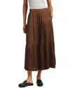 Derek Lam 10 Crosby Lynne Skirt In Brown