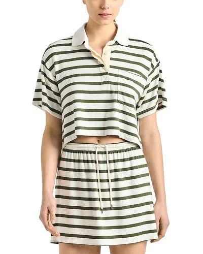 Derek Lam 10 Crosby Melina Striped Skirt In Multi