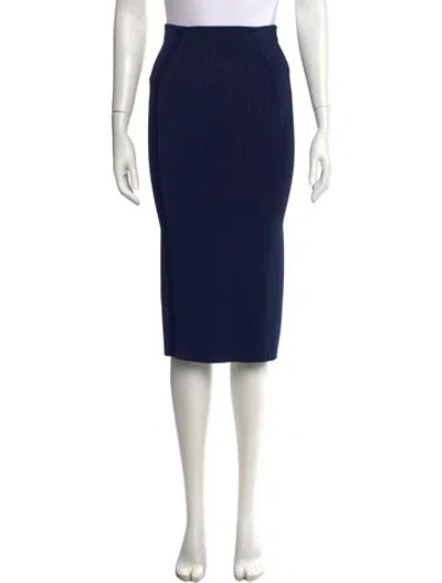 Pre-owned Derek Lam 10 Crosby Midi Length Skirt In Blue