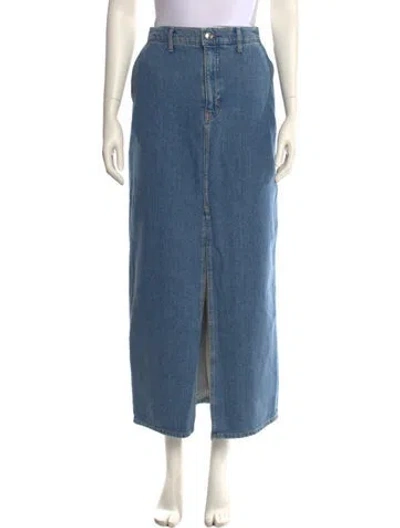 Pre-owned Derek Lam 10 Crosby Midi Length Skirt W/ Tags In Black