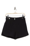 Derek Lam 10 Crosby Mika Stretch Cotton Shorts In Black