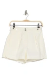 Derek Lam 10 Crosby Mika Stretch Cotton Shorts In Soft White