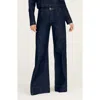 Derek Lam 10 Crosby Millie High Waist Wide Leg Jeans In Black