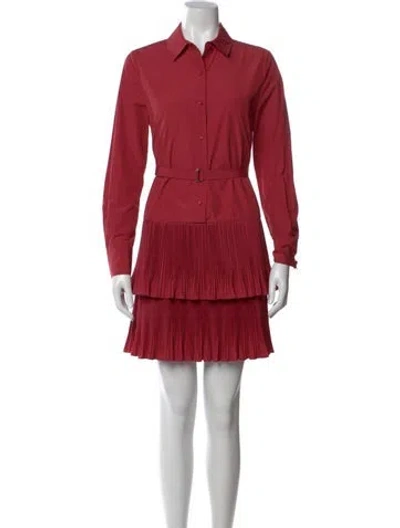 Pre-owned Derek Lam 10 Crosby Mini Dress In Red