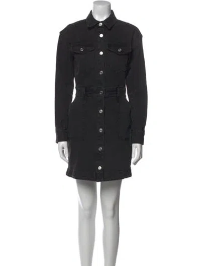 Pre-owned Derek Lam 10 Crosby Mini Dress W/ Tags In Black