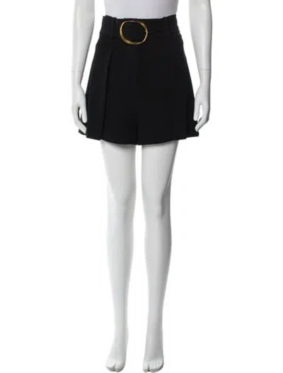 Pre-owned Derek Lam 10 Crosby Mini Shorts In Black