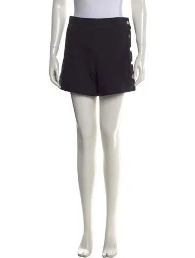 Pre-owned Derek Lam 10 Crosby Mini Shorts In Black