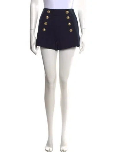 Pre-owned Derek Lam 10 Crosby Mini Shorts In Black