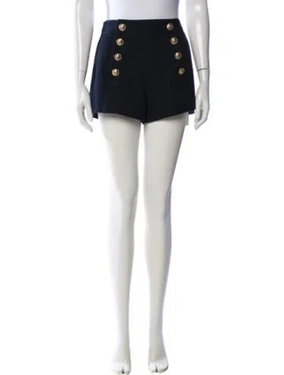 Pre-owned Derek Lam 10 Crosby Mini Shorts In Blue