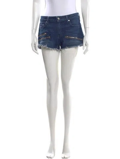 Pre-owned Derek Lam 10 Crosby Mini Shorts In Blue
