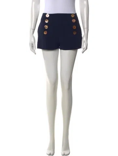 Pre-owned Derek Lam 10 Crosby Mini Shorts In Blue