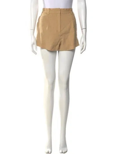 Pre-owned Derek Lam 10 Crosby Mini Shorts In Neutral