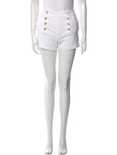 Pre-owned Derek Lam 10 Crosby Mini Shorts In Neutral