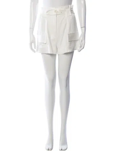 Pre-owned Derek Lam 10 Crosby Mini Shorts In Neutral