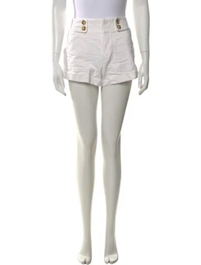 Pre-owned Derek Lam 10 Crosby Mini Shorts In Neutral