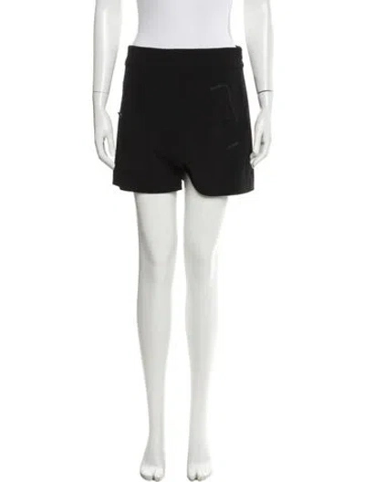 Pre-owned Derek Lam 10 Crosby Mini Shorts W/ Tags In Black