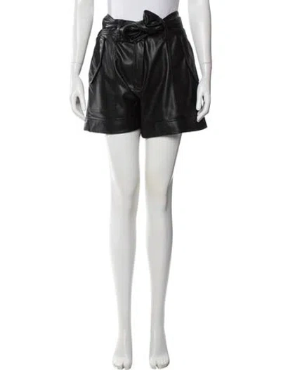Pre-owned Derek Lam 10 Crosby Mini Shorts W/ Tags In Black
