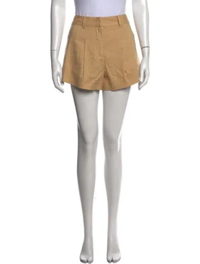 Pre-owned Derek Lam 10 Crosby Mini Shorts W/ Tags In Brown