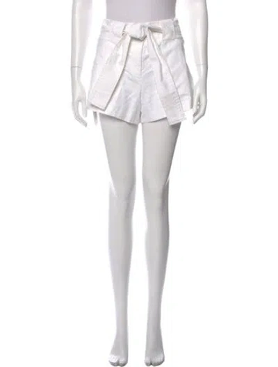 Pre-owned Derek Lam 10 Crosby Mini Shorts In White