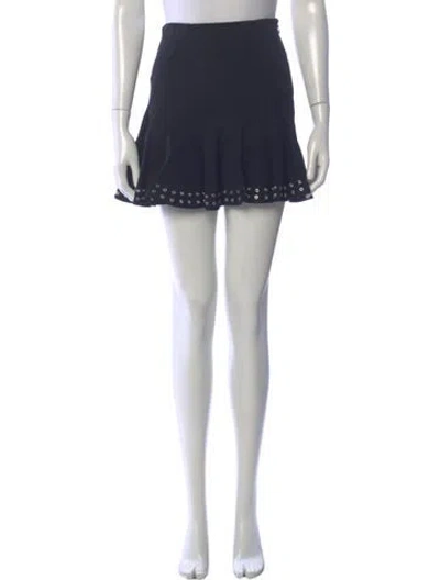 Pre-owned Derek Lam 10 Crosby Mini Skirt In Blue