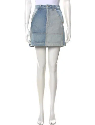 Pre-owned Derek Lam 10 Crosby Mini Skirt In Brown