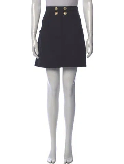 Pre-owned Derek Lam 10 Crosby Mini Skirt In Gray