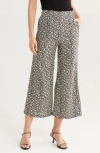 Derek Lam 10 Crosby Moad Wide Leg Pants In Multi