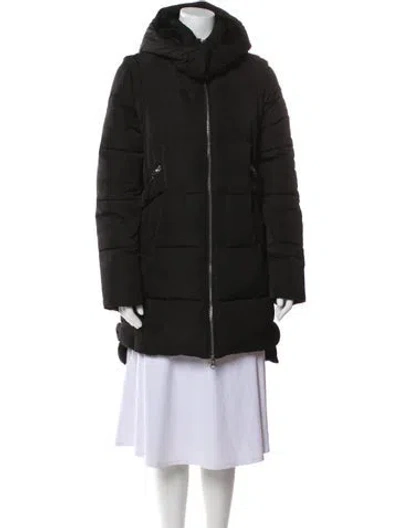 Pre-owned Derek Lam 10 Crosby Parka In Black