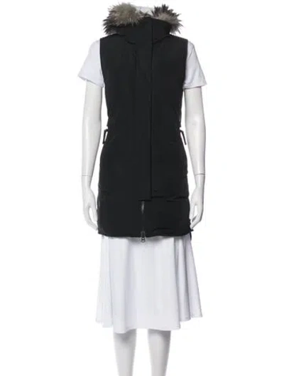 Pre-owned Derek Lam 10 Crosby Parka In Black