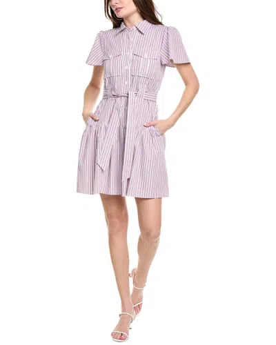 Derek Lam 10 Crosby Pei Mini Dress In Pink