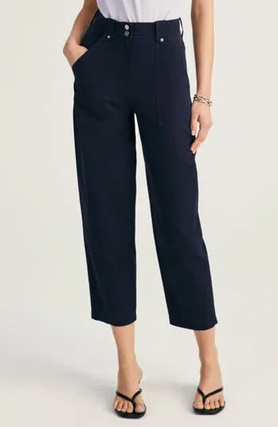 Derek Lam 10 Crosby Peirson Utility Ankle Pants In Night Sky