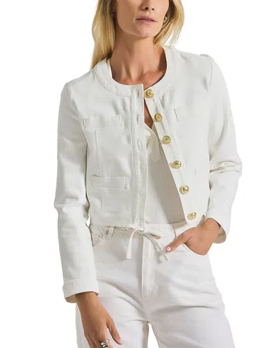Derek Lam 10 Crosby Penny Cropped Stretch Jean Jacket