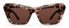 Derek Lam 10 Crosby Prisha Sunglasses In Blush Tortoise