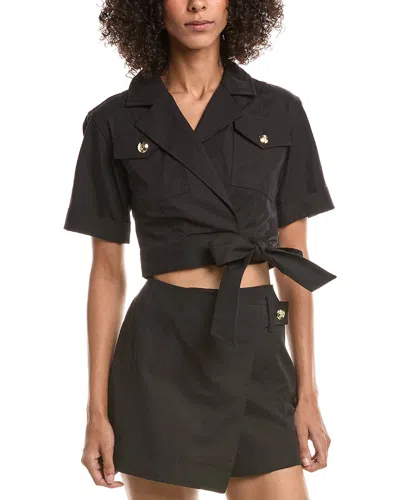 DEREK LAM 10 CROSBY DEREK LAM 10 CROSBY RAGEAN UTILITY WRAP TOP