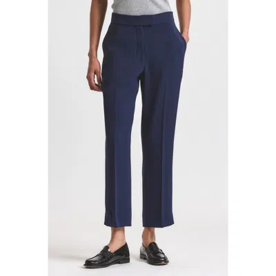 Derek Lam 10 Crosby Reagan Ankle Pants In Blue