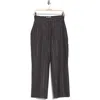 Derek Lam 10 Crosby Reagan Sequin Stripe Pants In Gray