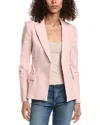 Derek Lam 10 Crosby Rhonda Lace-up Linen-blend Blazer