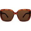 Derek Lam 10 Crosby River Sunglasses In Tiger Stripe