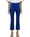 Derek Lam 10 Crosby Robertson Crop Flare Trouser