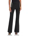 Derek Lam 10 Crosby Robertson Flare Hem Pants In Black