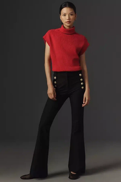 Derek Lam 10 Crosby Robertson Flare Pants In Black