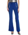 Derek Lam 10 Crosby Robertson Flare Trouser In Blue