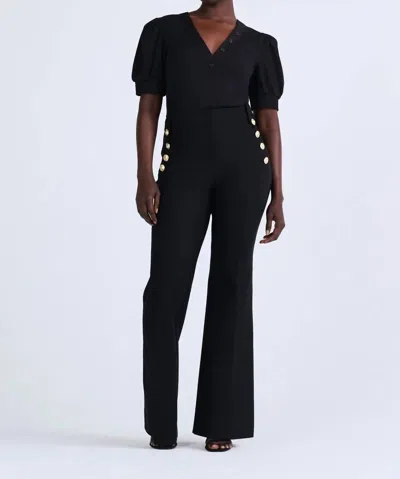 Derek Lam 10 Crosby Robertson Flare Pants In Midnight