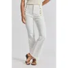 Derek Lam 10 Crosby Robertson Stretch Flare Sailor Jeans In White