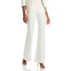 Derek Lam 10 Crosby Robertson Flare Hem Pants In White
