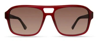 Derek Lam 10 Crosby Ryanne Sunglasses In Burgundy