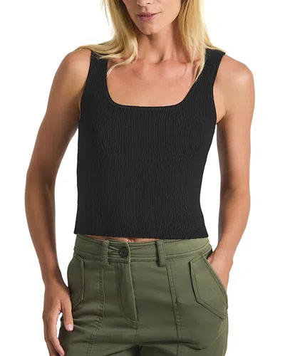 DEREK LAM 10 CROSBY SAIN RIBBED SWEATER TANK TOP