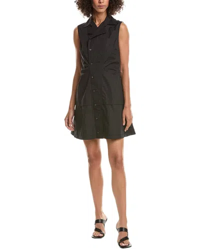 Derek Lam 10 Crosby Satina Mini Dress In Black